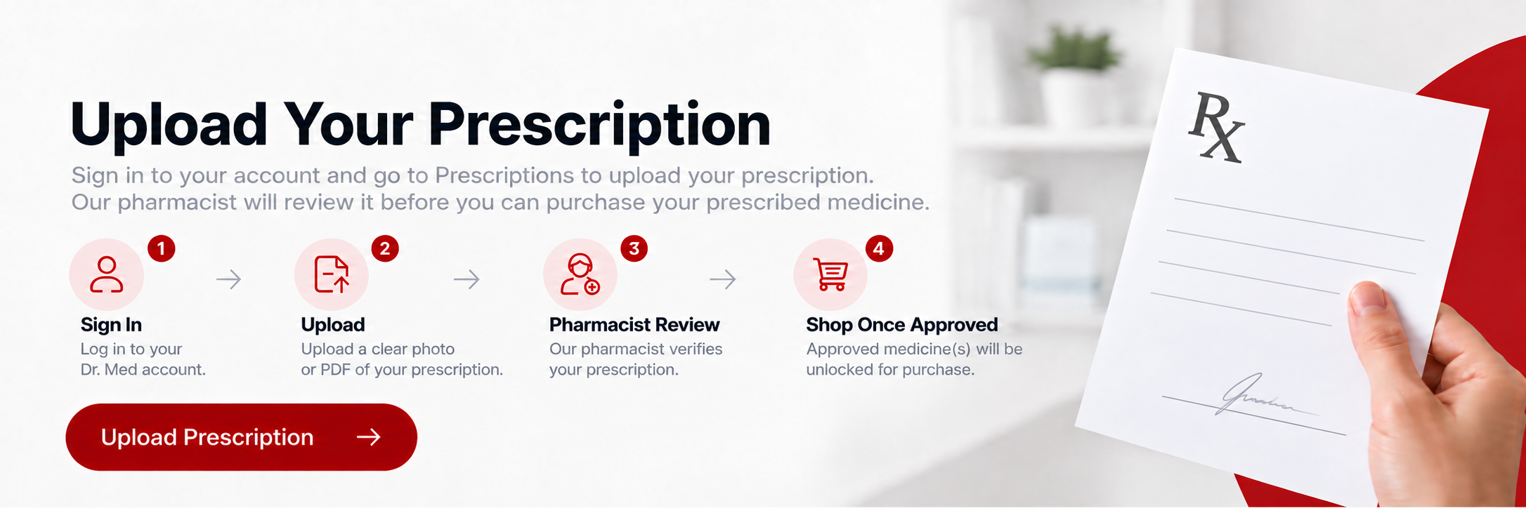 How to Upload Prescription